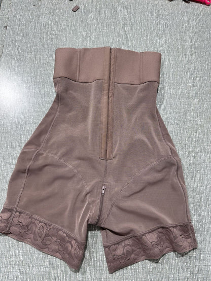 Postpartum High Waist Shapewear Pants - Tummy & Butt Control Plus Size 