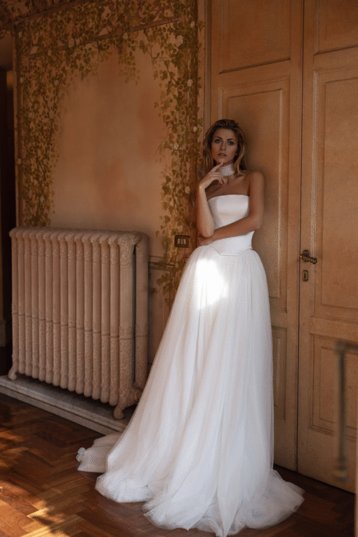A-line silhouette for a universally flattering fit